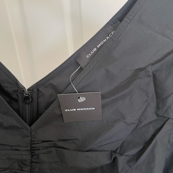 NWT Club Monaco Rouched Front Shirt Chemise Blouse - Picture 5 of 7